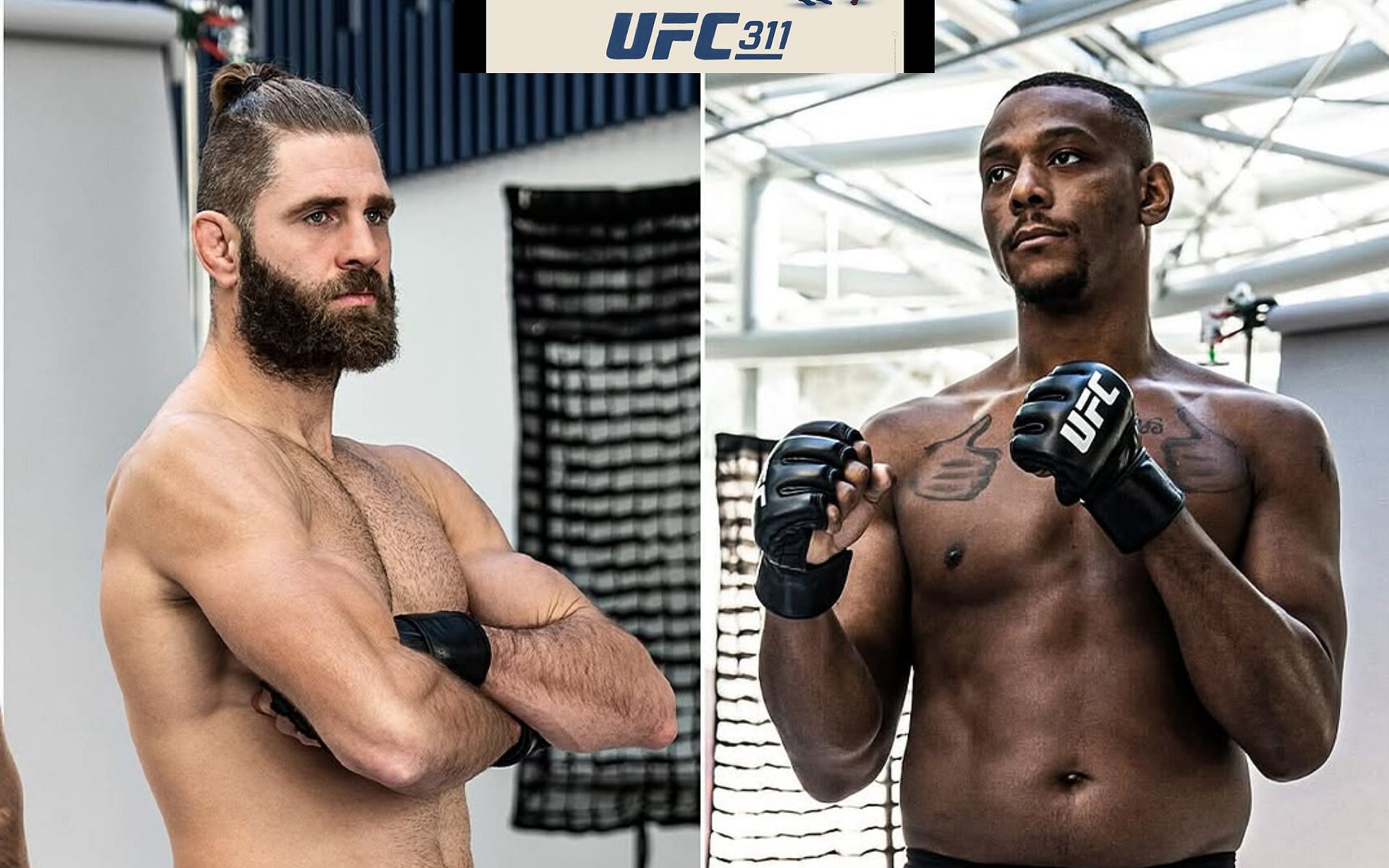 Former champion Jiri Prochazka (left) and Jamahal Hill (right) will lock horns at UFC 311. [Images courtesy: @ufcindia and @ufc on Instagram]