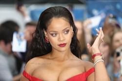 "Imagine being a grown man being a fan girl" — Internet reacts to Rihanna discouraging a fan from getting her autograph tattooed on him
