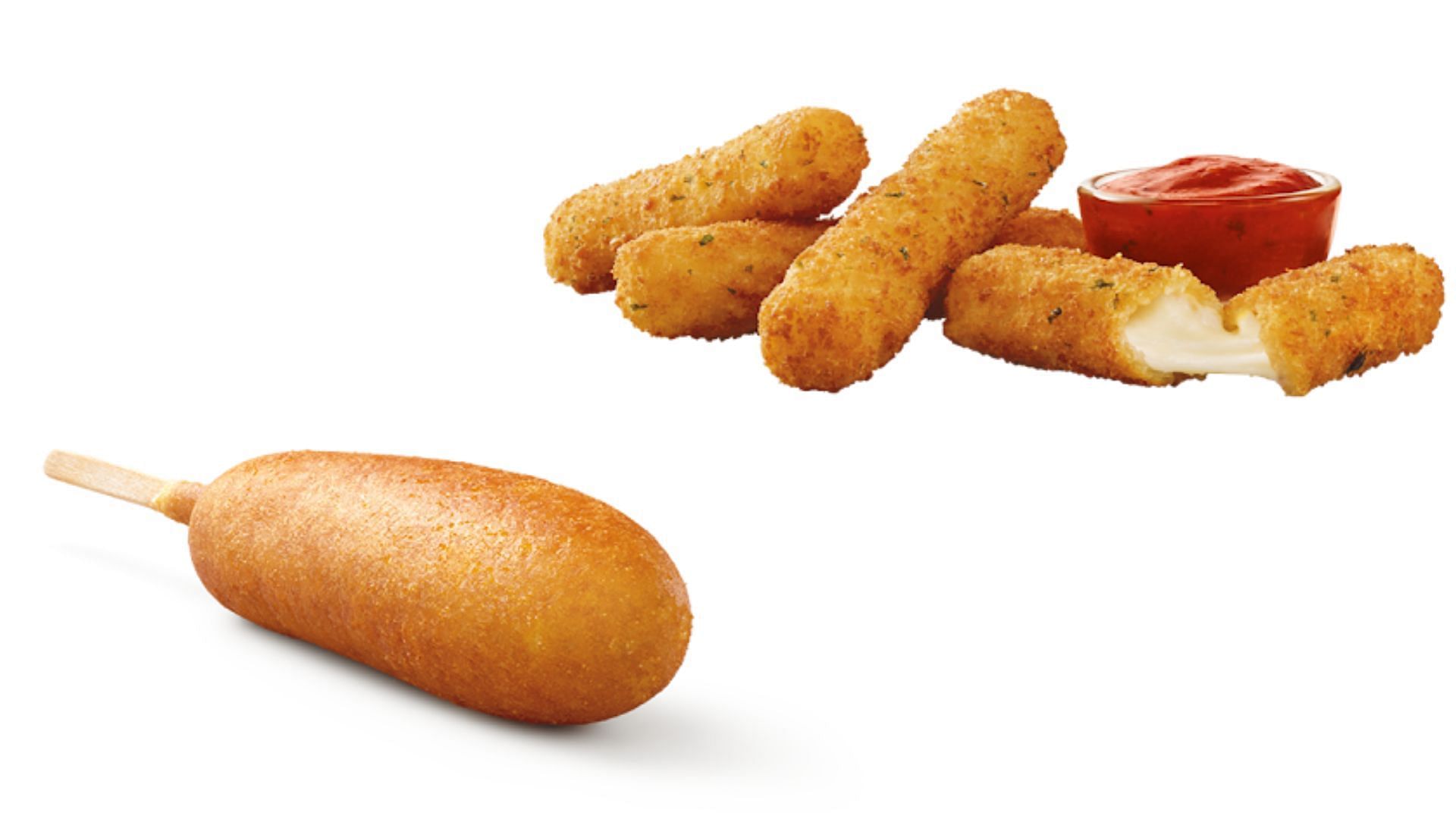 Mozzarella sticks and Corn dog by Sonic (Image via Sonic Drive-In)