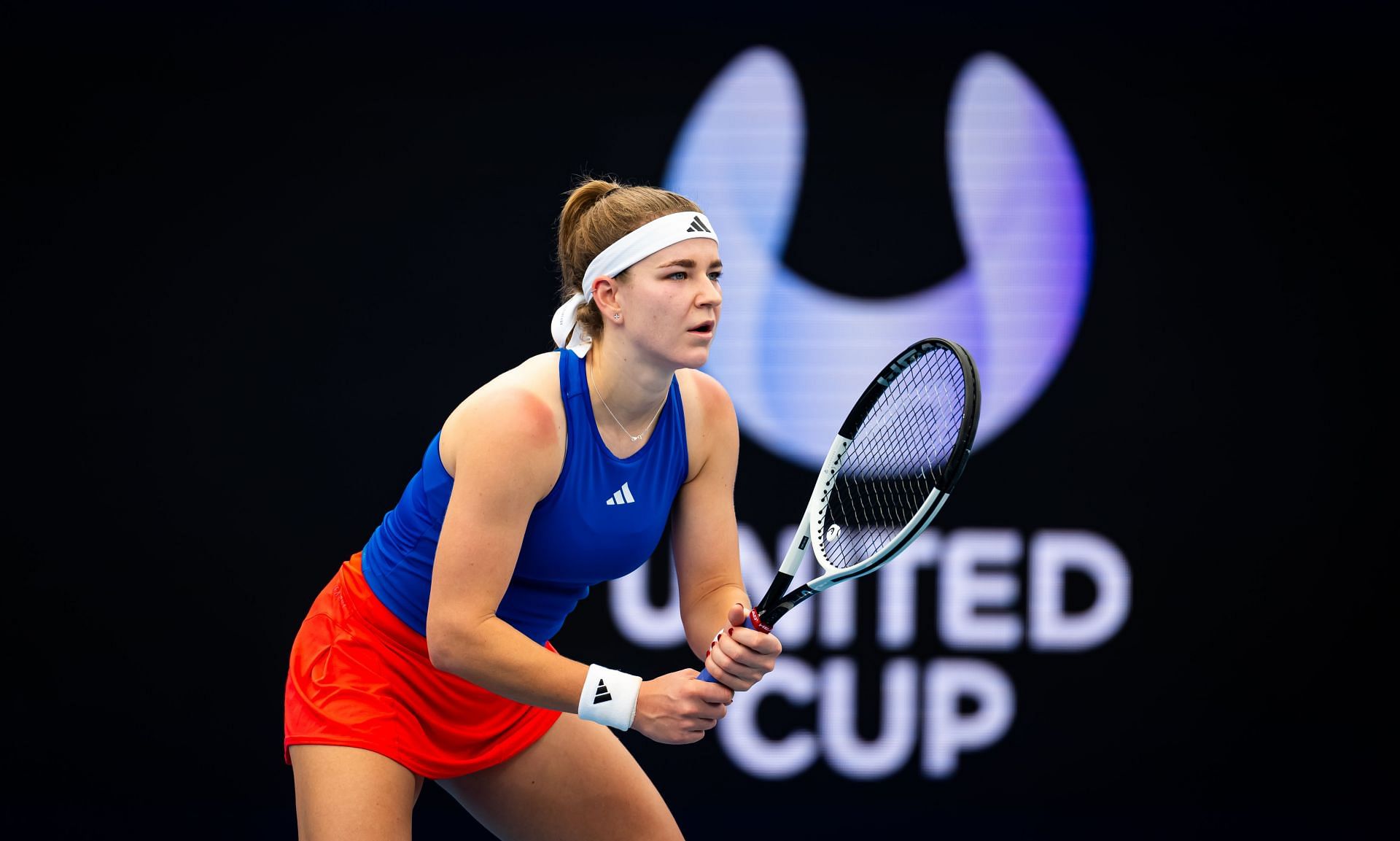 Karolina Muchova at the United Cup 2025. (Photo: Getty)