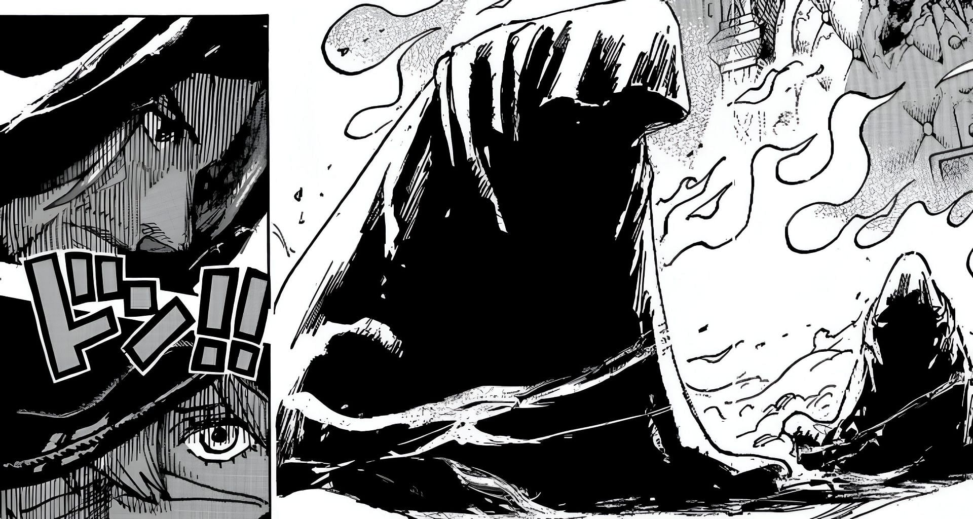 The mysterious characters as seen in the manga (Image via Eiichiro Oda/Shueisha)