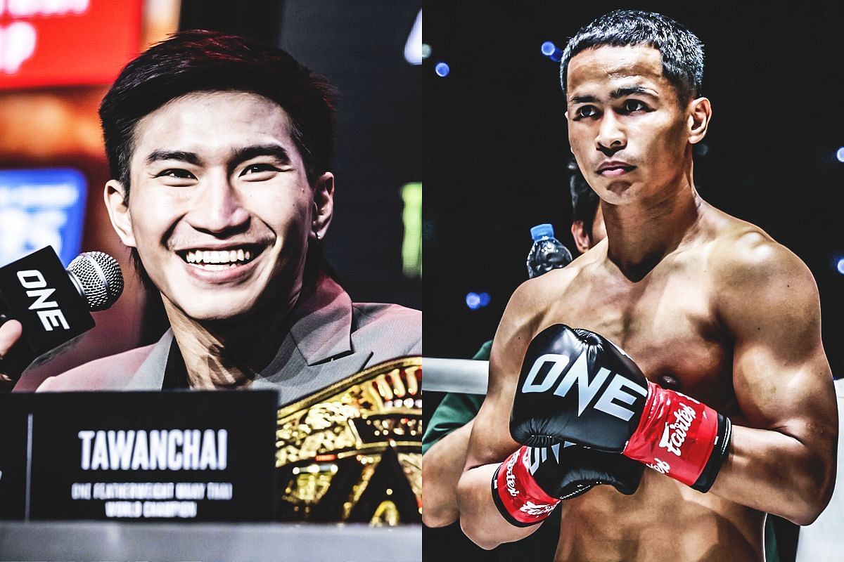 Tawanchai (left) Superbon (right) [Photos via: ONE Championship]