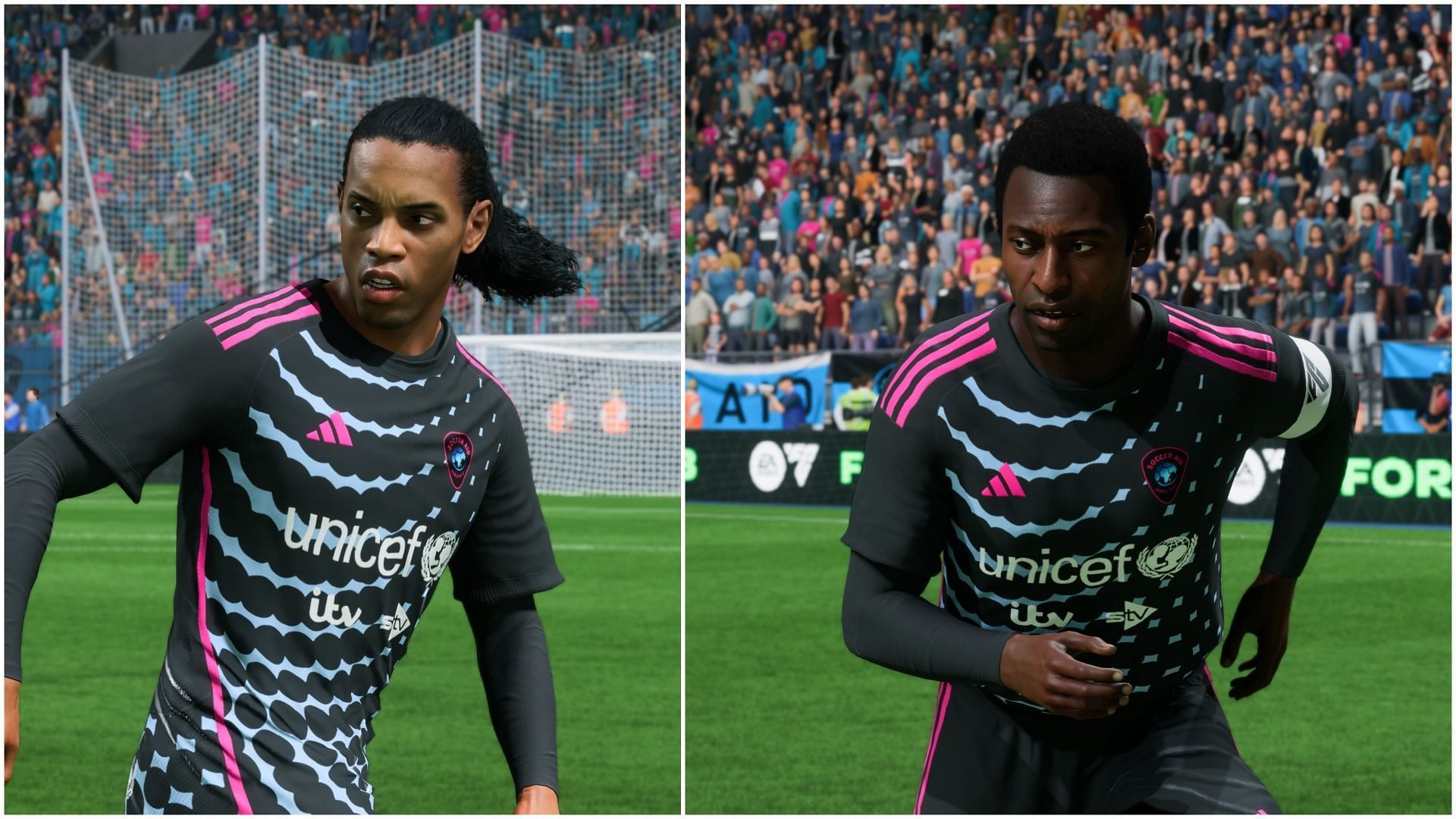 Pele and Ronaldinho are available (Images via EA Sports)