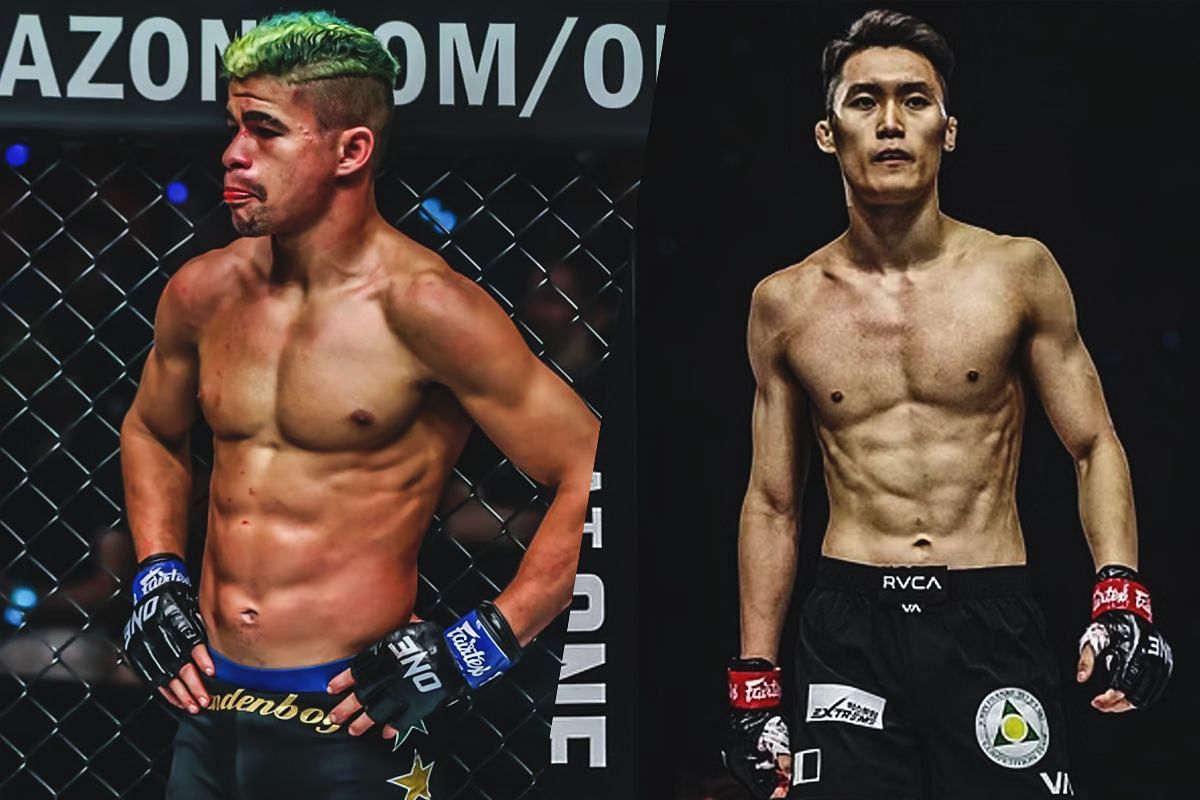 Fabricio Andrade (left) Kwon Won Il (right) [Photos via: ONE Championship]