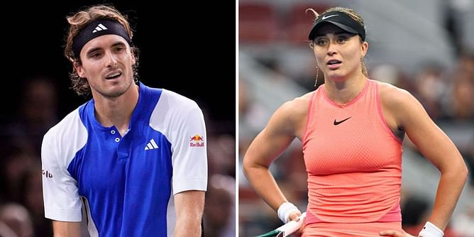 WATCH: Furious Paula Badosa involved in heated exchange as boyfriend Stefanos Tsitsipas tries to calm her down during Australian Open 3R
