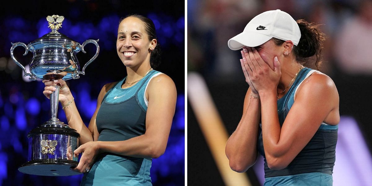 Madison Keys with the 2025 Australian Open trophy [Image Source: Getty Images]