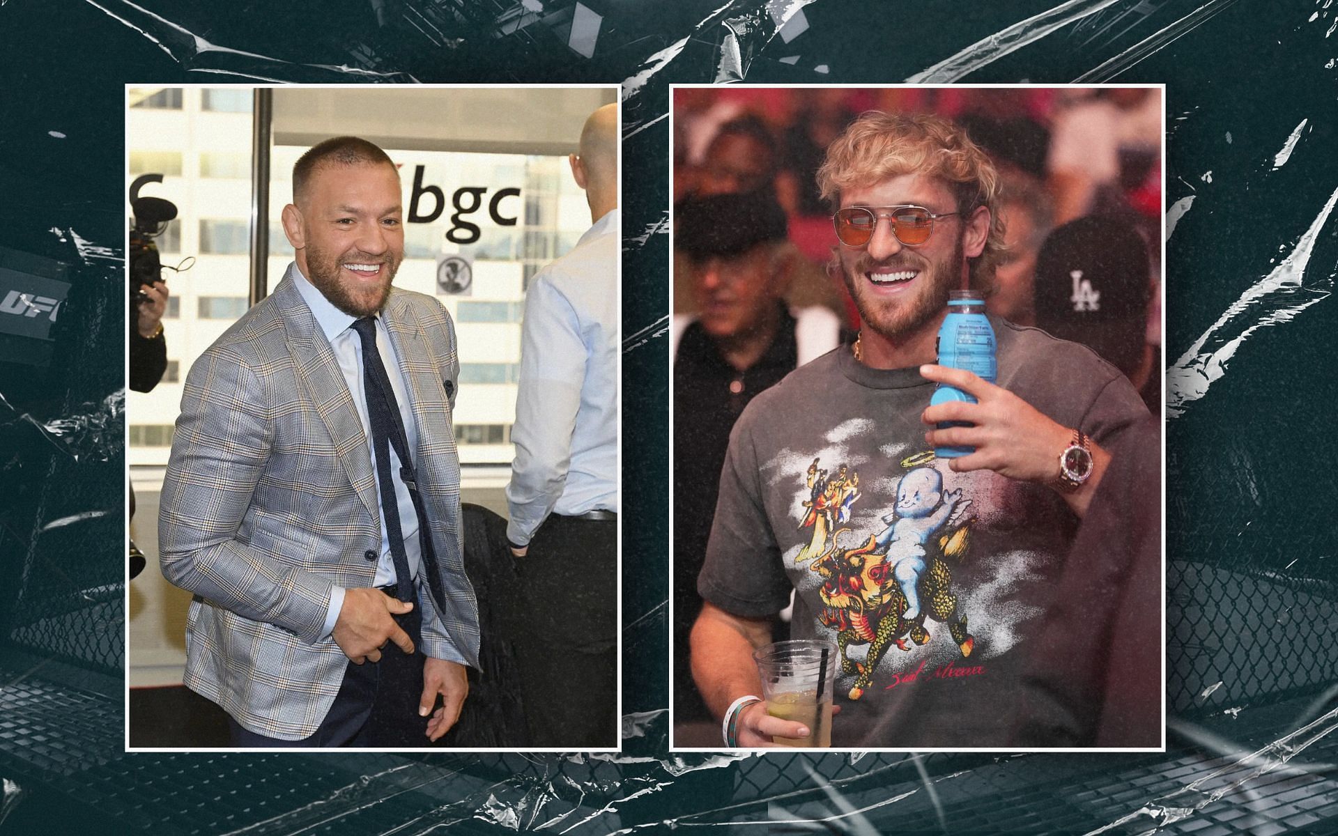 A UFC veteran claims that the potential Conor McGregor vs Logan Paul fight is &ldquo;fake&rdquo;. [Images courtesy: Getty Images]