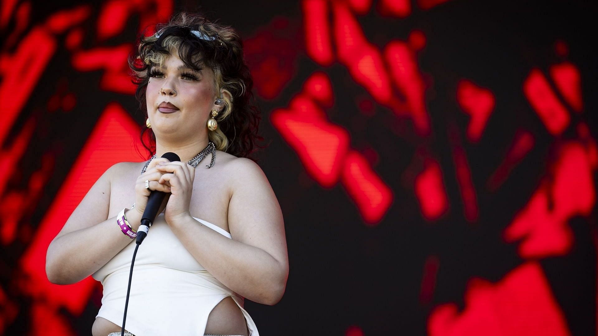 Lola Young performs at Wildlands Festival 2025 on January 4, 2025, in Perth, Australia. (Image via Getty/Matt Jelonek)