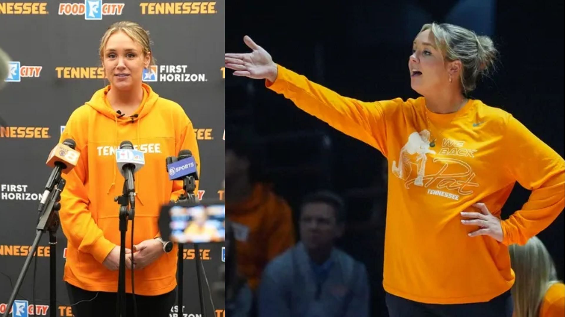 Tennessee Volunteers coach Kim Caldwell (Image Source; IMAGN)