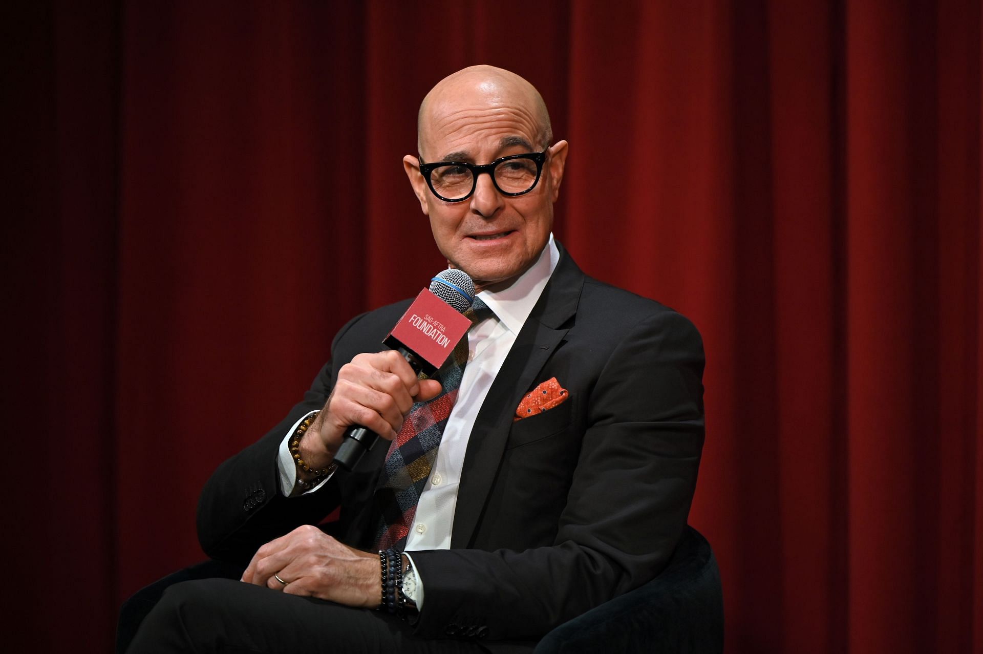 SAG-AFTRA Foundation Conversations Presents Career Retrospective Stanley Tucci - (via Getty)