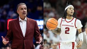 Major heartbreak for John Calipari's Arkansas as 18-year-old star Boogie Fland sidelined for remainder of season