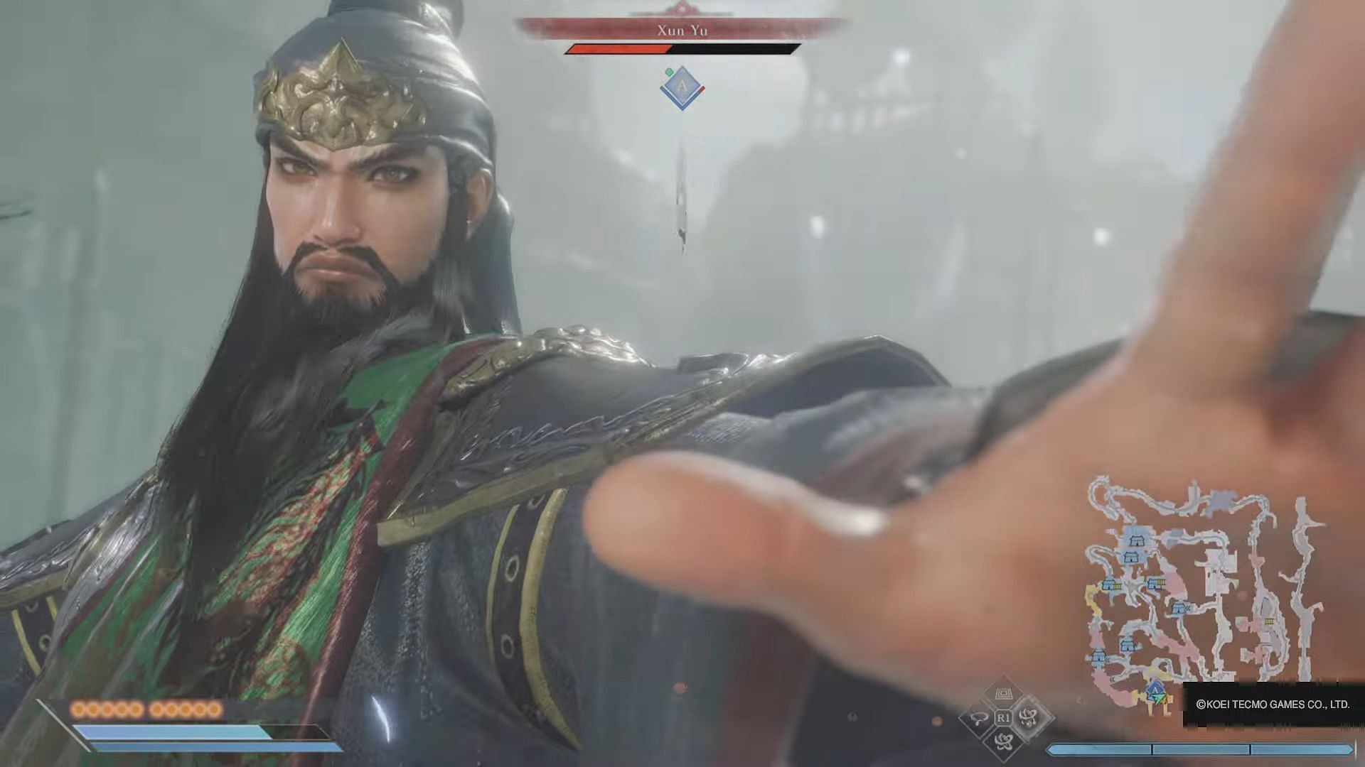 Guan Yu&#039;s 1,000-Li March (Image via Koei Tecmo)