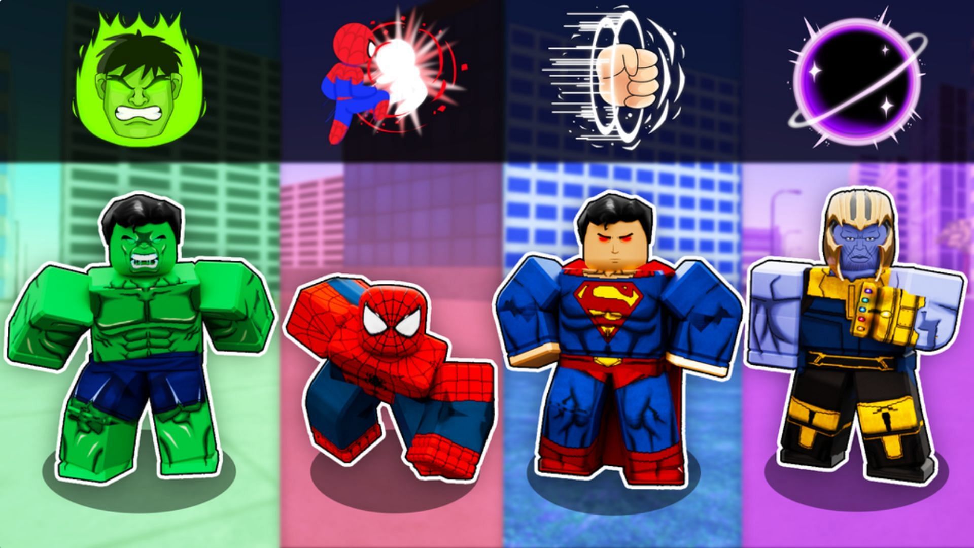 Play your favorite character in Ultimate Showdown (Image via Roblox)