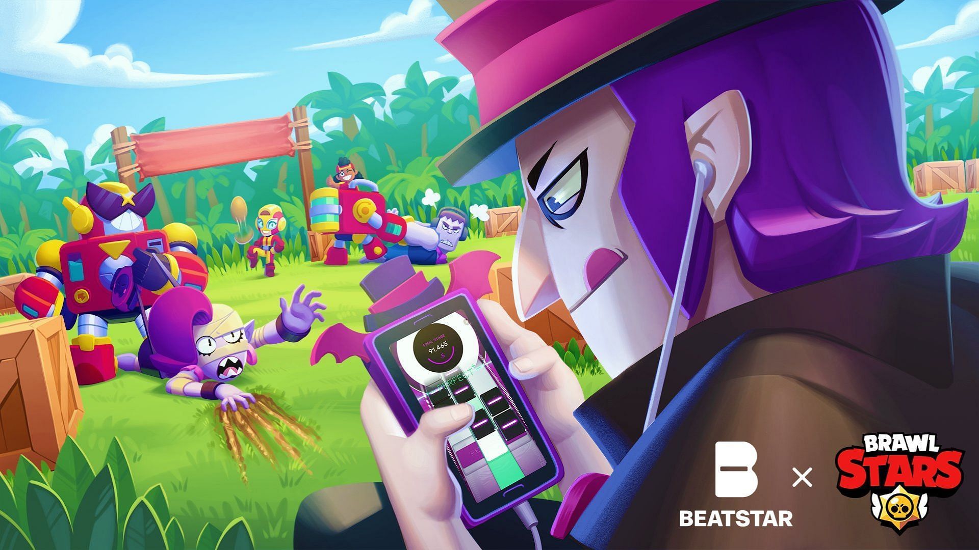 Mortis is the best Brawler to use with Frank in Brawl Stars (Image via Supercell)