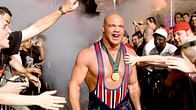 Kurt Angle reacts to WWE fans calling him 'Perc Angle'