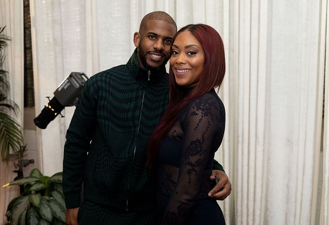 Chris Paul's wife Jada Paul boasts parental pride with 4-word reaction to picture with son and daughter
