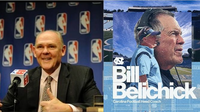 Hall of Fame coach George Karl makes feelings known on Bill Belichick leading North Carolina