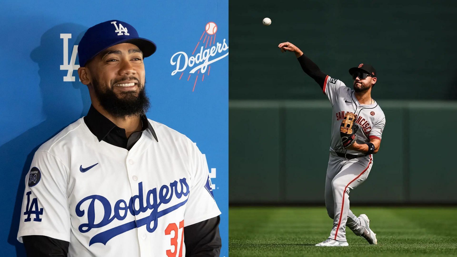 Teoscar Hernandez and Michael Conforto will slot in the two corner positions in the outfield for Dodgers (Source: Getty Images)