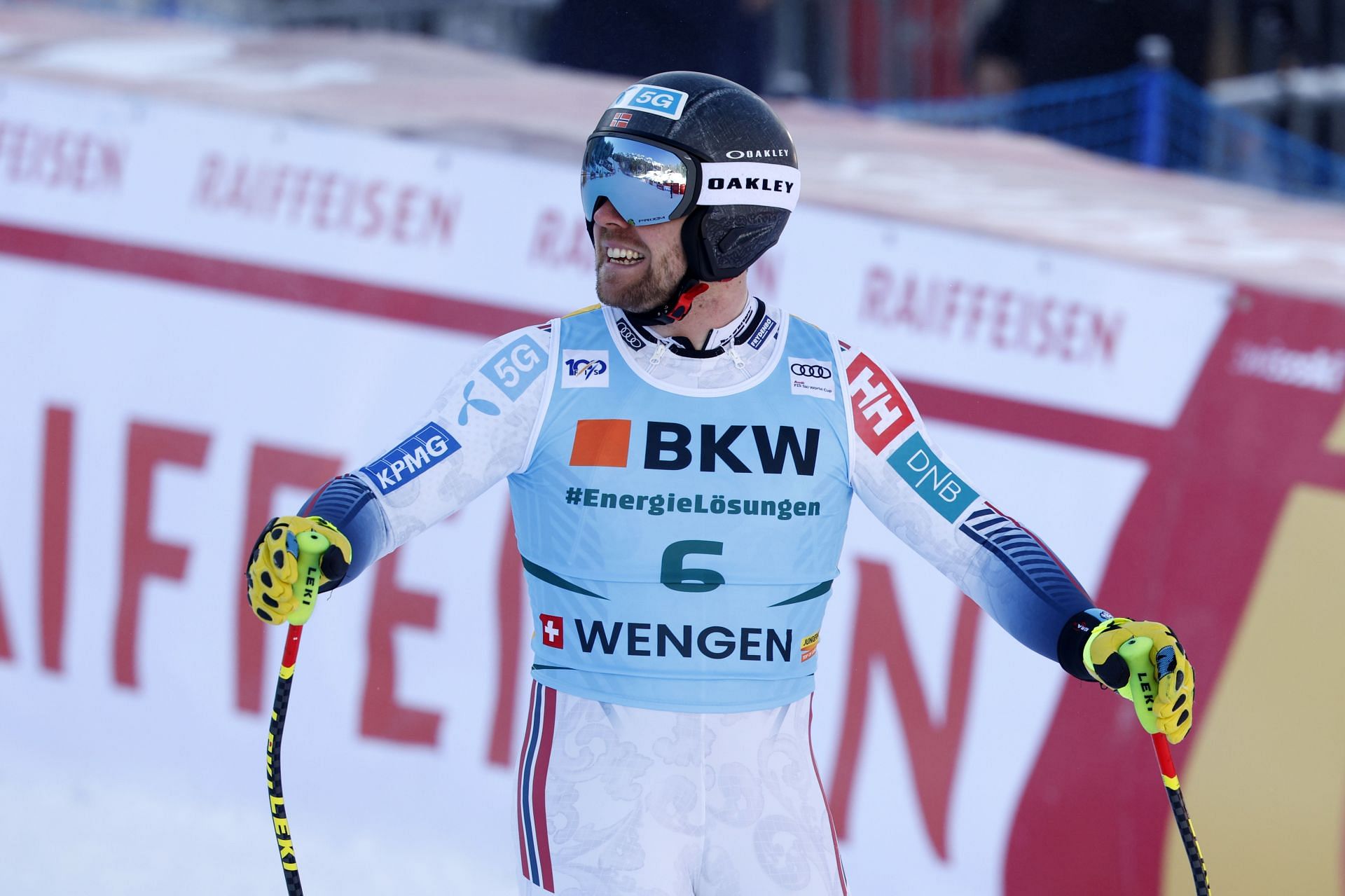 Aleksander Kilde competes in the Audi FIS Alpine Ski World Cup - Men&#039;s Downhill - Source: Getty