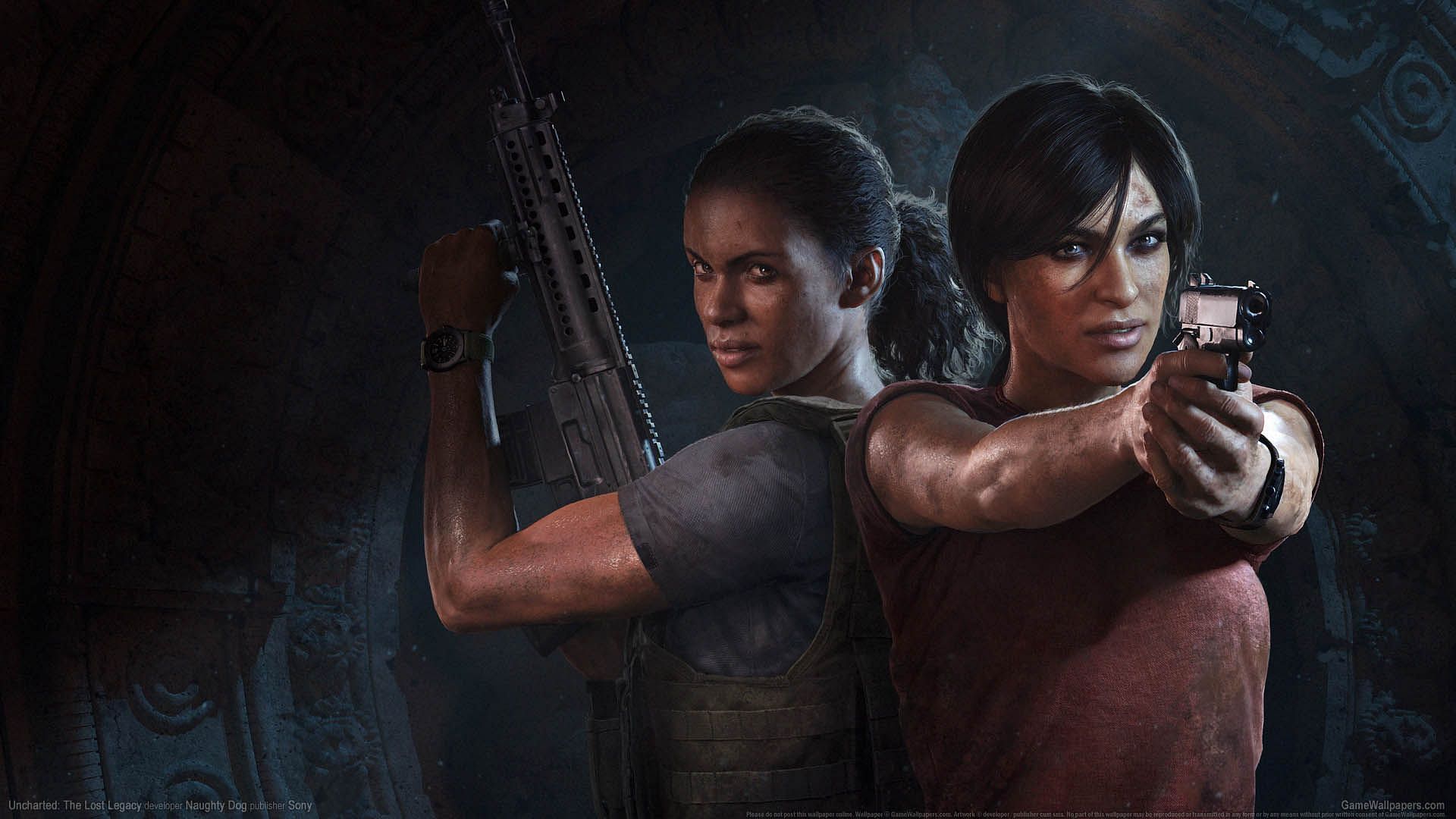 Key art of Uncharted The Lost Legacy