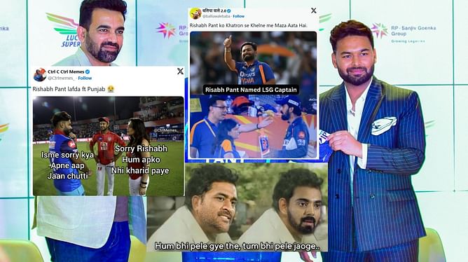 "Hum bhi pele gye the, tum bhi pele jaoge.."- Top 10 funny memes as LSG appoint Rishabh Pant as captain ahead of IPL 2025