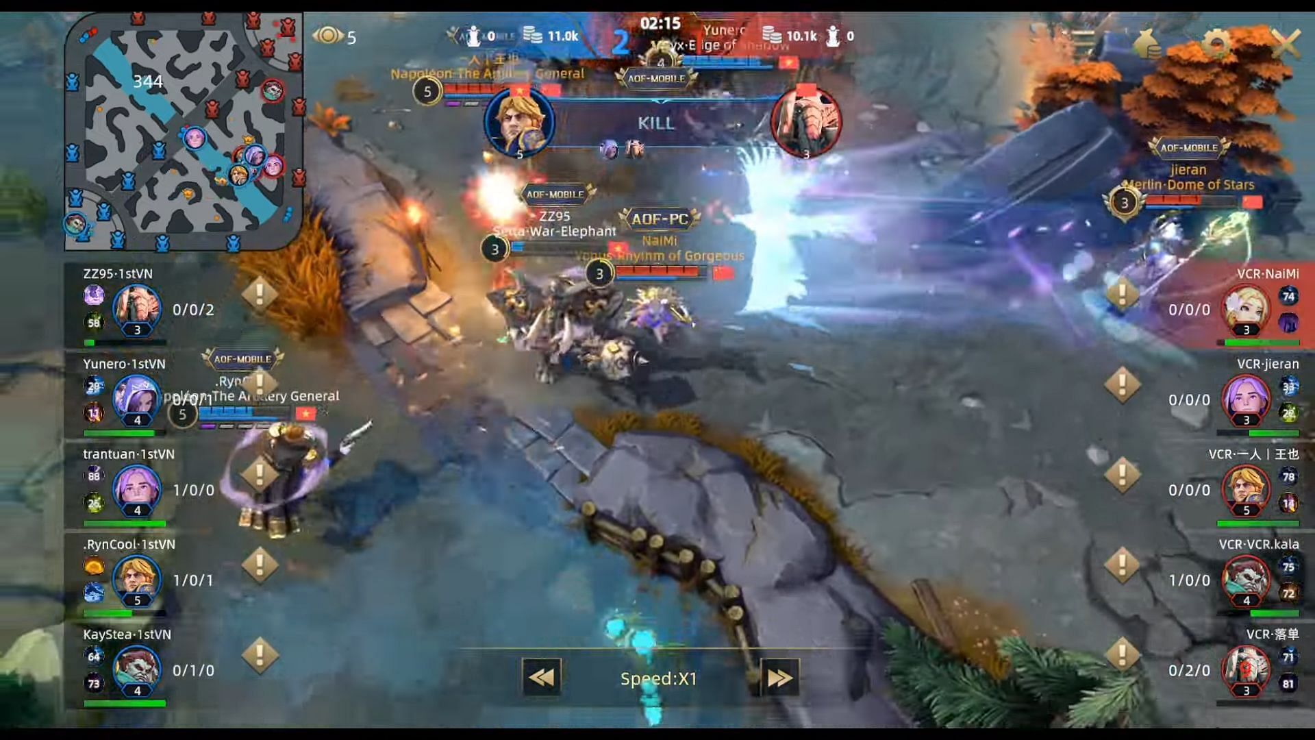 A look at Arena of Faith gameplay (Image via SuperEsports)