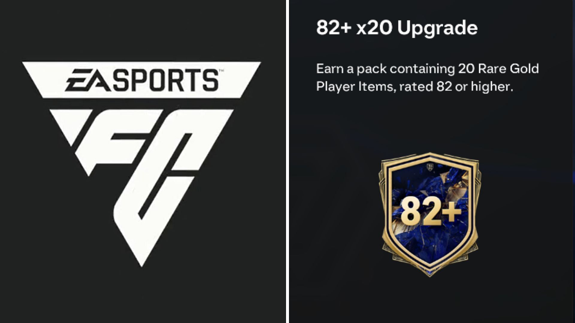 EA Sports released 82+x20 Upgrade SBC (Image via EA Sports)