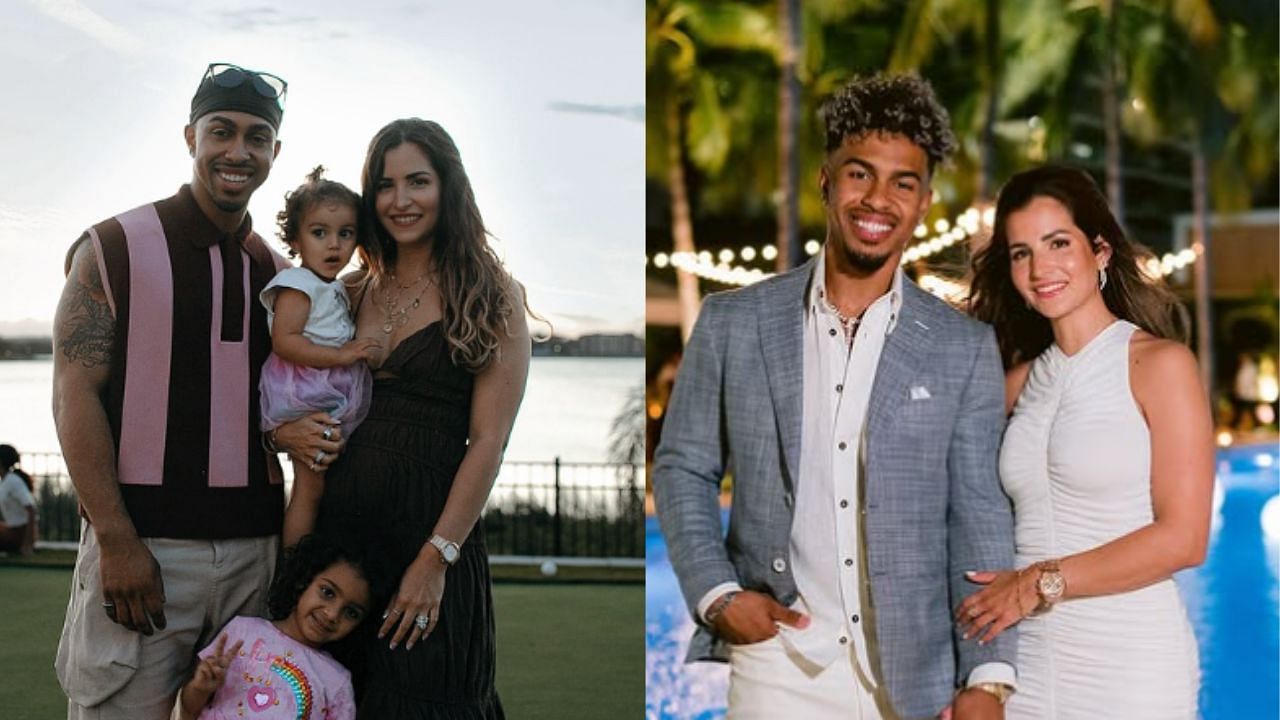 Francsico Lindor with his wife Katia and daughters Kalina and Amapola (Images from - Instagram.com/@katia.lindor)