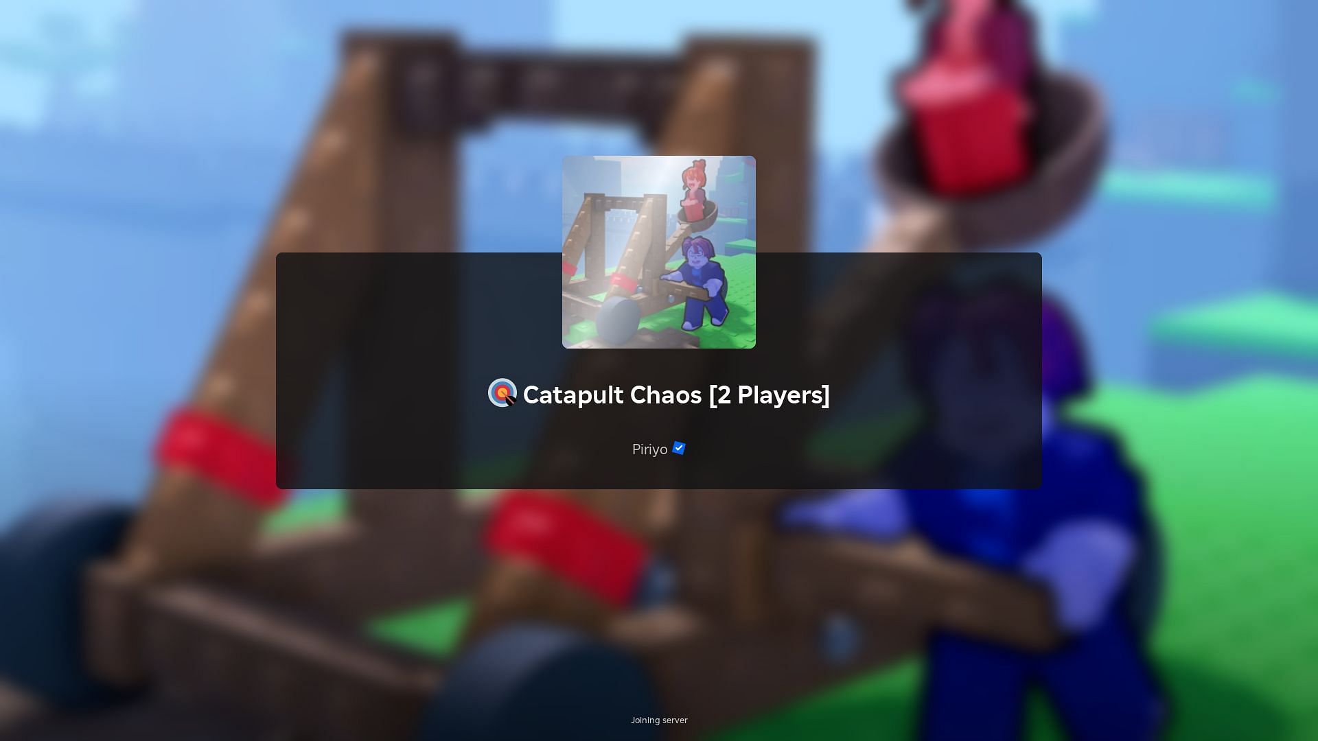 Roblox Catapult Chaos