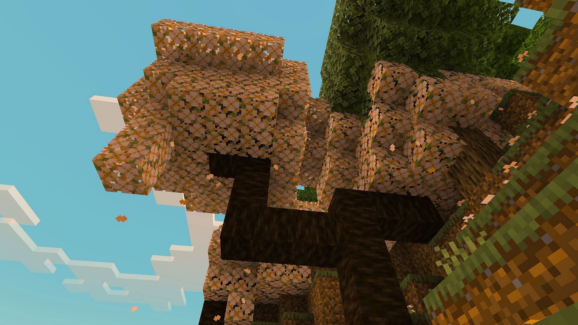 Peach trees could be a welcome addition to the game (Image via Mojang Studios)