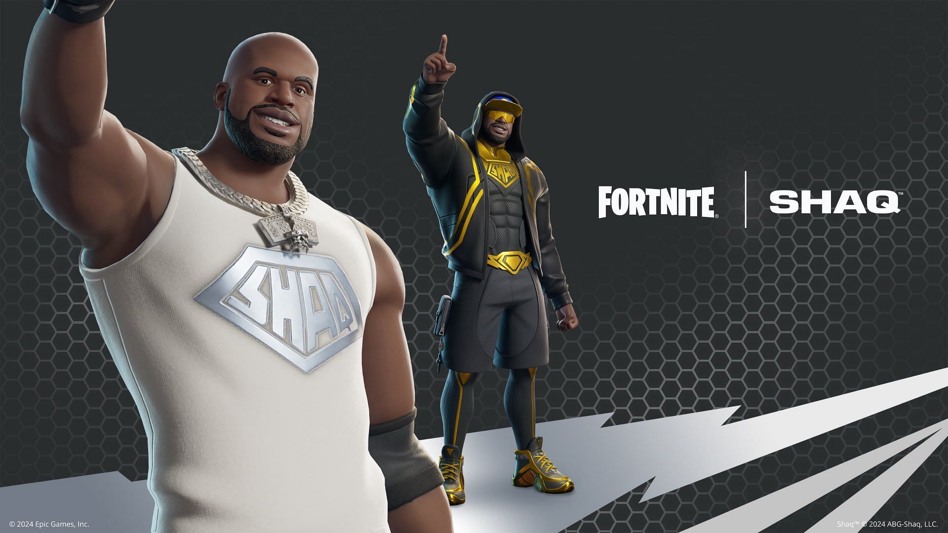 Shaq skin is now in Fortnite (Image via Epic Games)