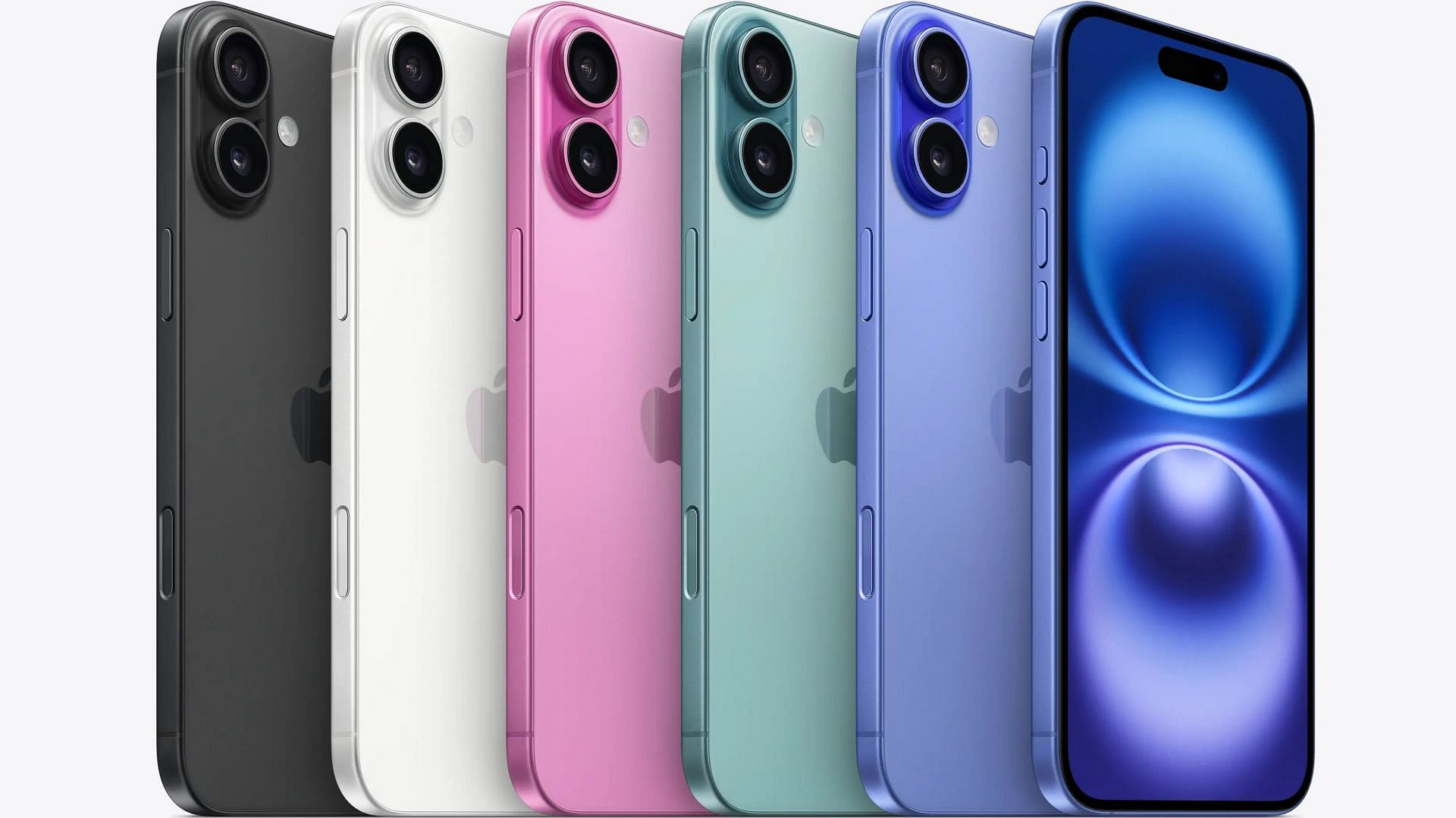 iPhone 16 Plus design and colors (Image via Apple)