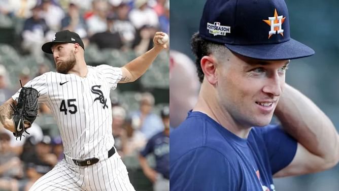 "I don't give a sh*t, sign Alex Bregman"; "Poor guy, he should demand a trade" - Fans react to Garrett Crochet being introduced in Red Sox jersey