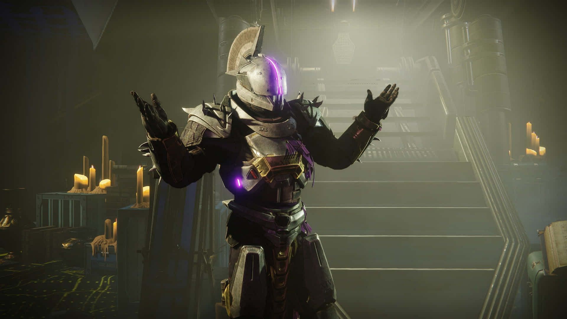 Saint-14 in the Tower (Image via Bungie) 