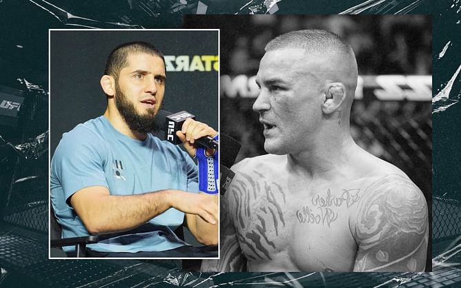 "We have to cancel, brother" - When Islam Makhachev created one of the funniest MMA moments making fun of Dustin Poirier's jiu-jitsu black belt