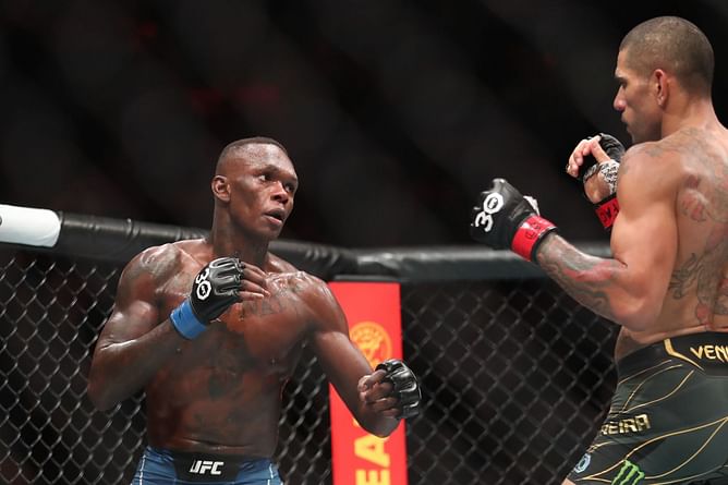 Israel Adesanya reflects on his Alex Pereira rivalry: "F**k, you know, it takes a lot to take on that man"