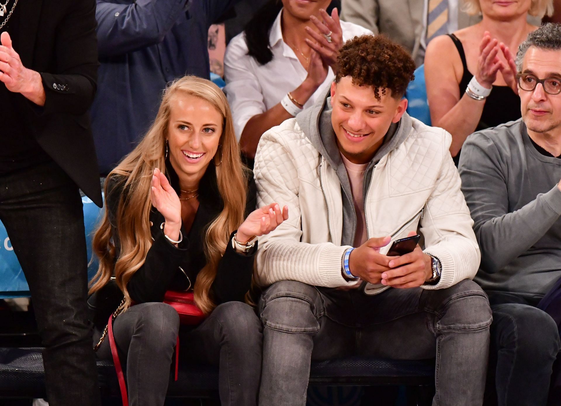 Celebrities Attend Miami Heat v New York Knicks - Source: Getty