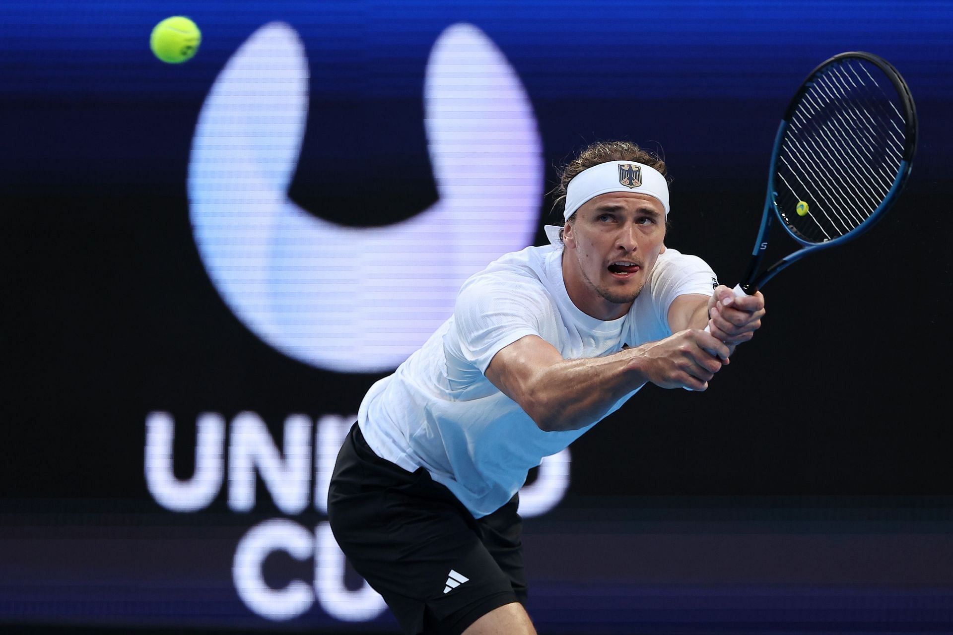 Alexander Zverev at the United Cup 2025. (Photo: Getty)