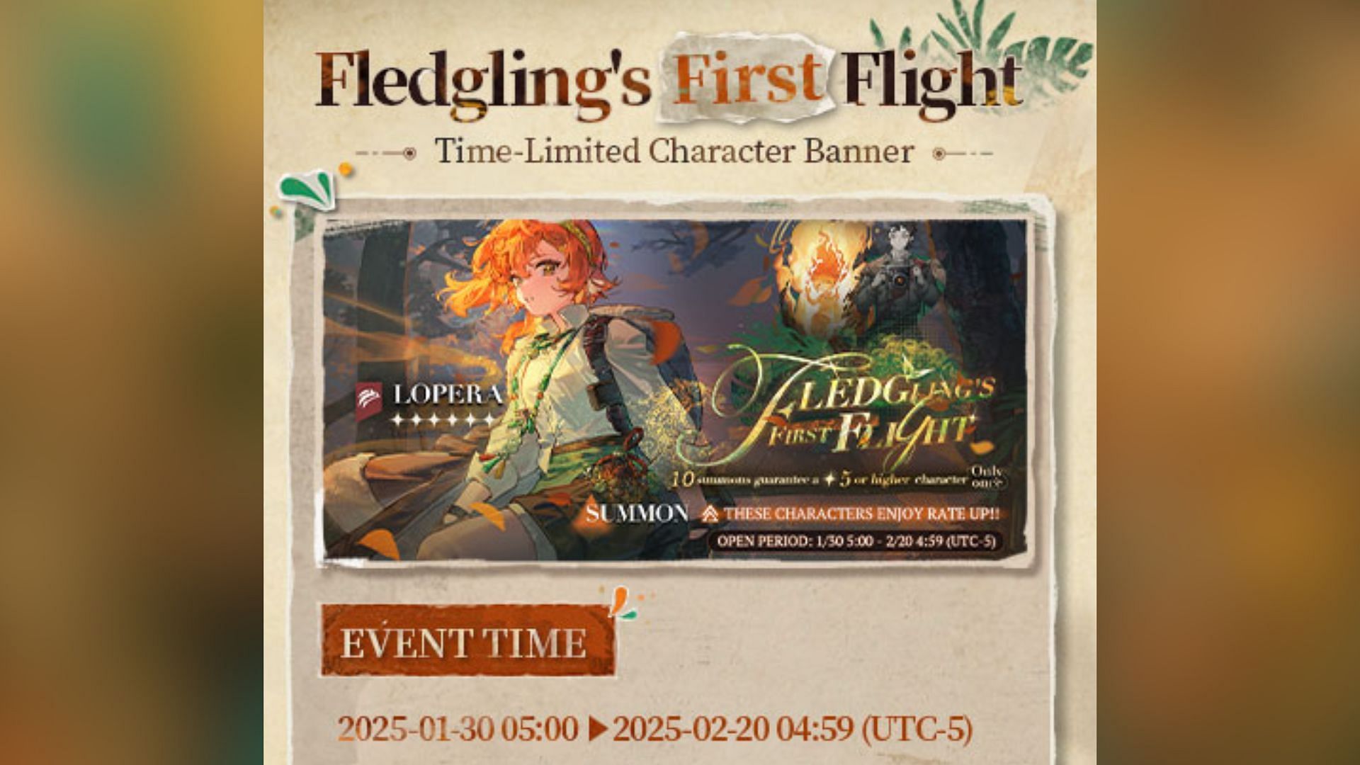 Fledgling&#039;s First Fight banner (Image via Bluepoch)