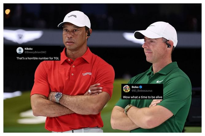 “That’s a horrible number for TGL” – Fans react to TGL’s viewership numbers at match featuring Tiger Woods