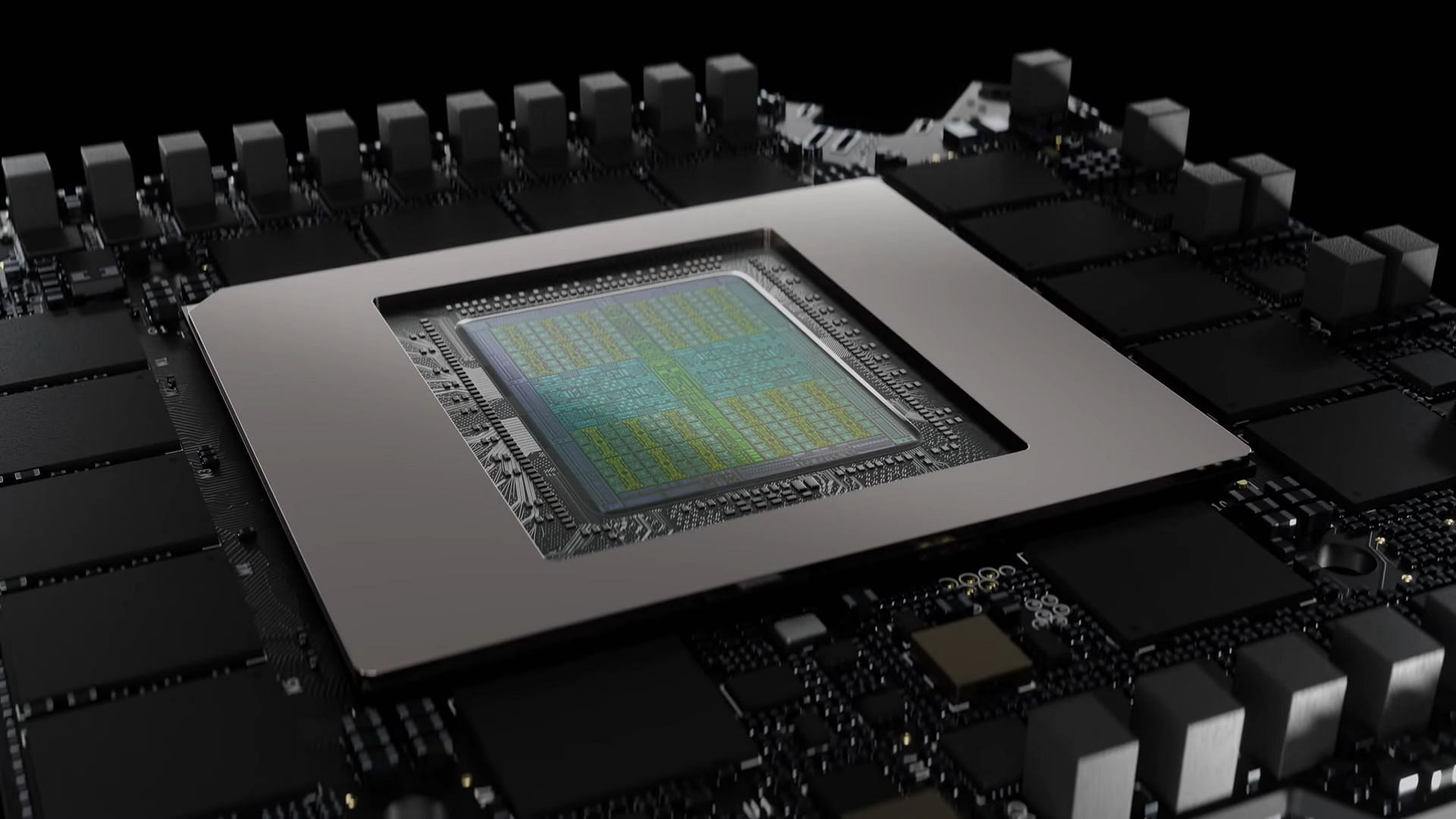 The Nvidia RTX 50 series GPU die (Image via Nvidia)