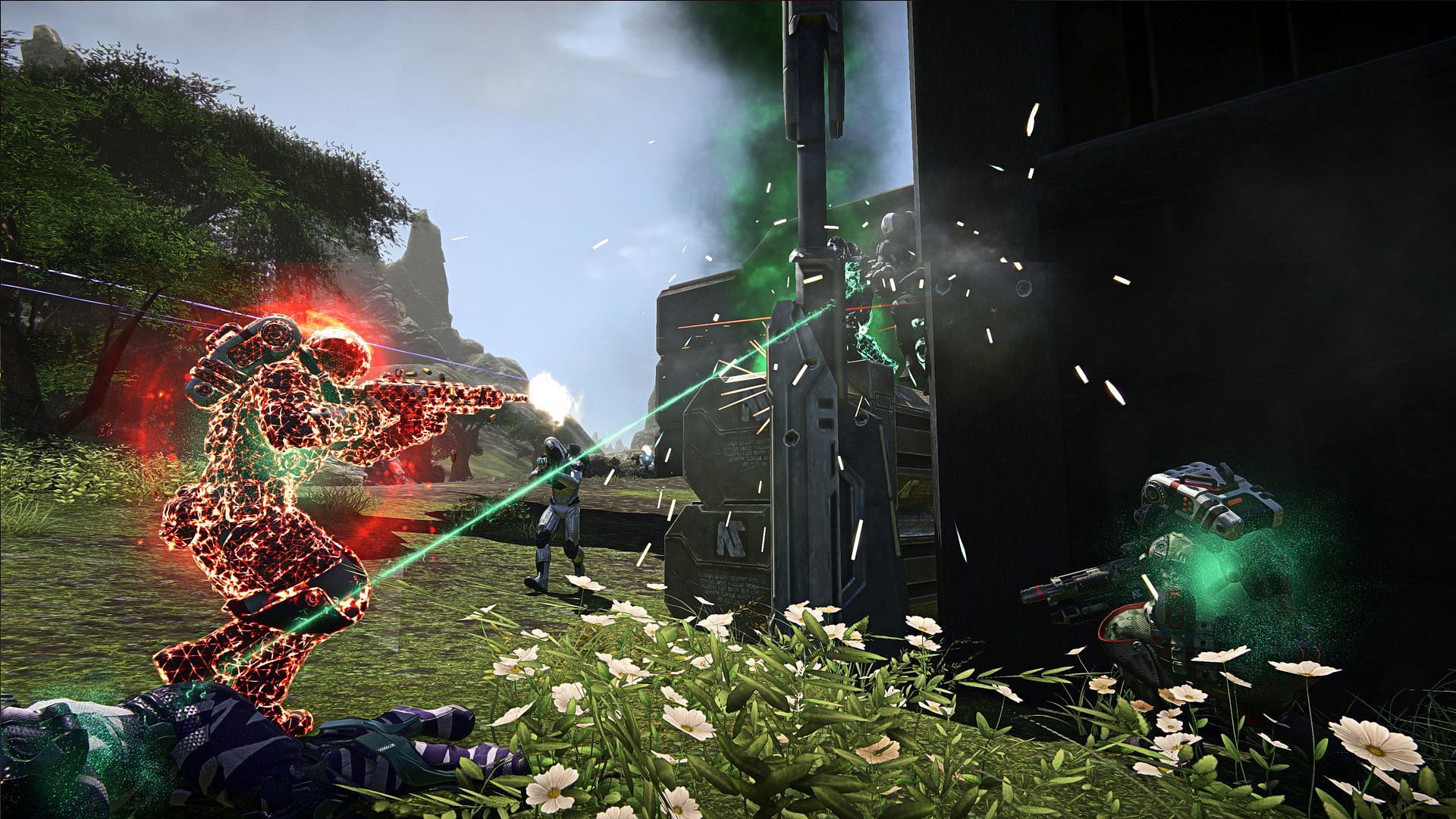 This decision may save EG7 some money but it will put Planetside 2 in limbo (Image via Daybreak)