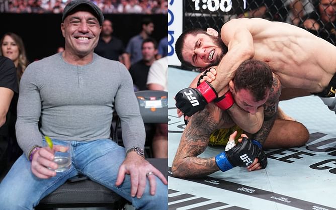 Joe Rogan gives honest opinion on Islam Makhachev after latter's clinical D'Arce choke finish on "unheralded challenger" Renato Moicano