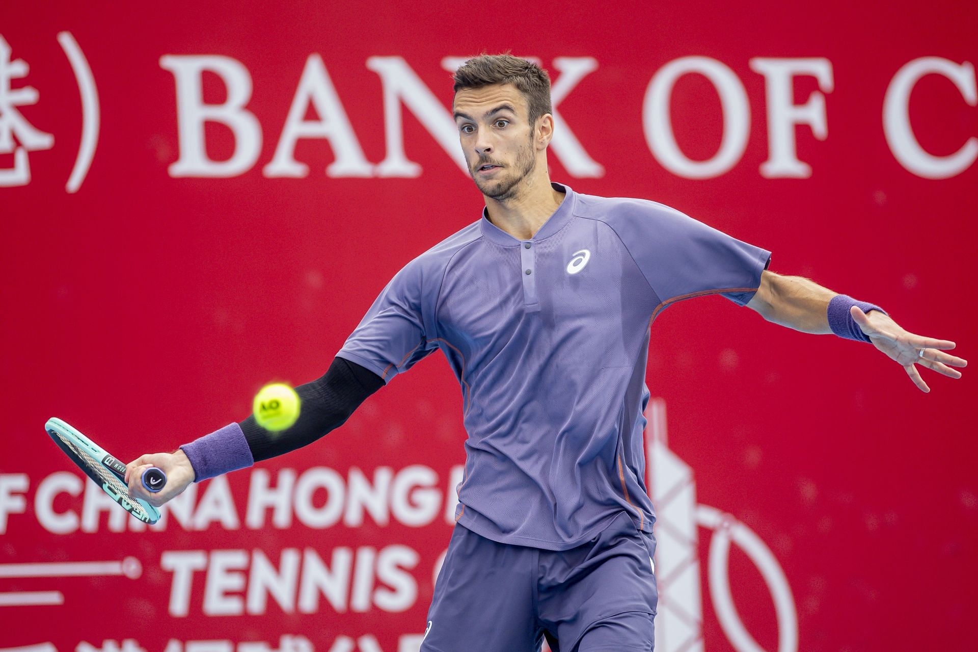 Lorenzo Musetti at the Hong Kong Open - Source: Getty