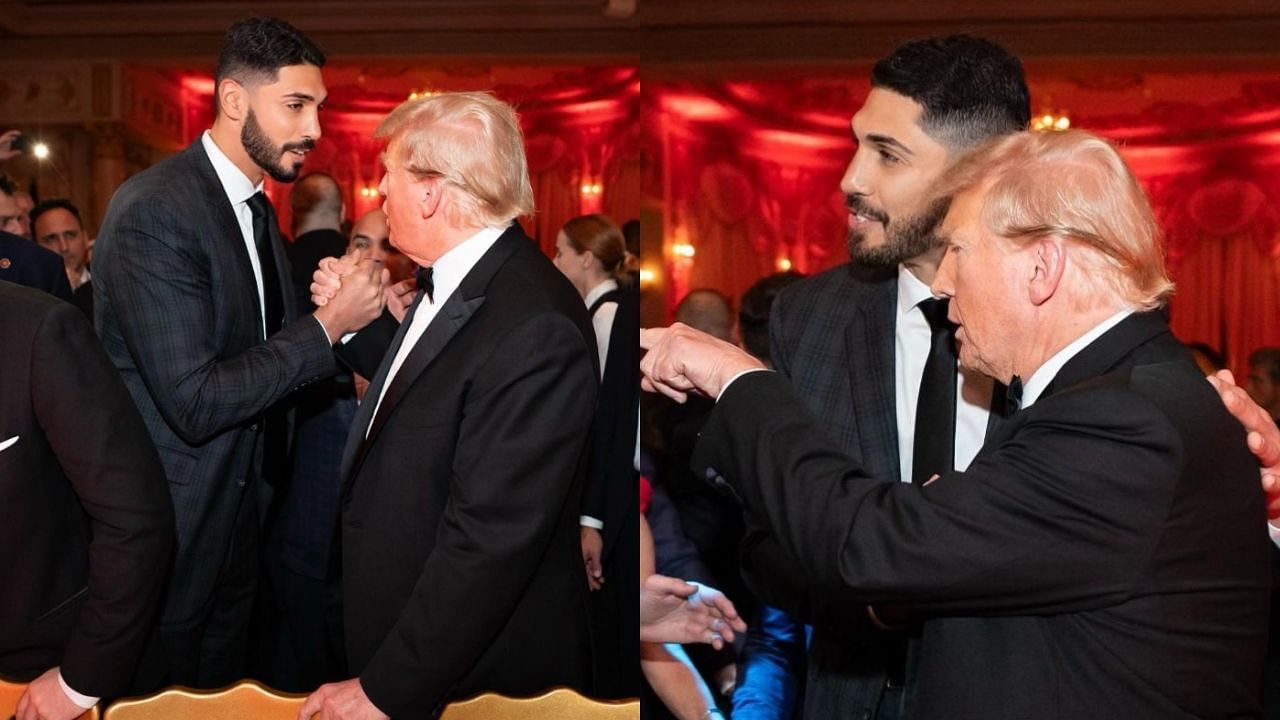 Enes Kanter Freedom attended the inauguration of US President Donald Trump on Monday. [photo: @EnesFreedom/X]