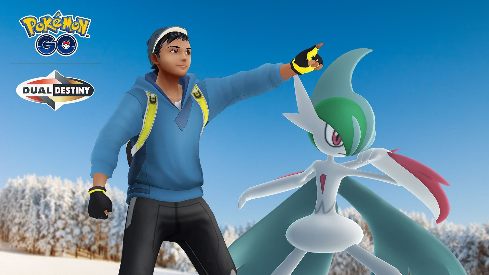 Mega Gallade in the Raid Day promo (Image via TPC)