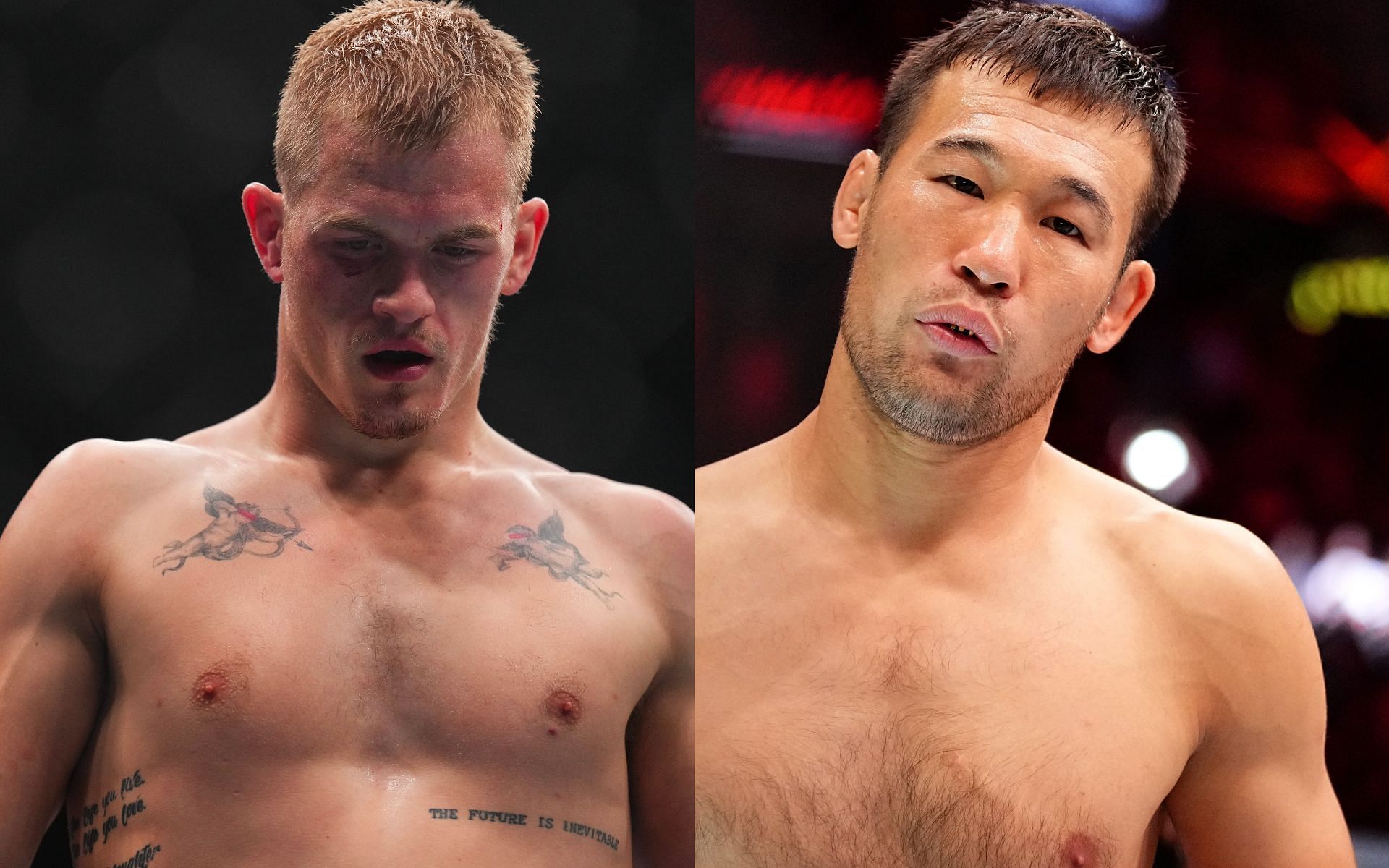 Ian Machado Garry (left) and Shavkat Rakhmonov (right) clashed in a grueling five-round welterweight bout at UFC 310 [Images courtesy: Getty Images]