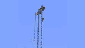 "Ah yes, frozen waterfalls.": Minecraft player discovers extremely tall ice spike surprising the community