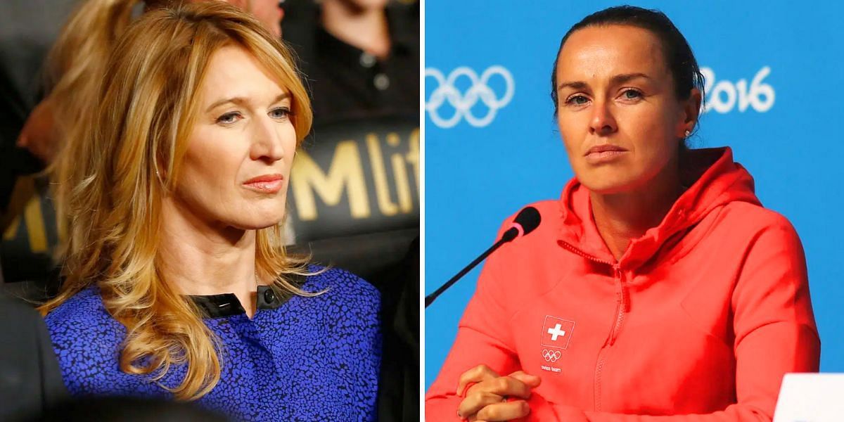 Steffi Graf (L) and Martina Hingis (R) (Image Source: Getty)