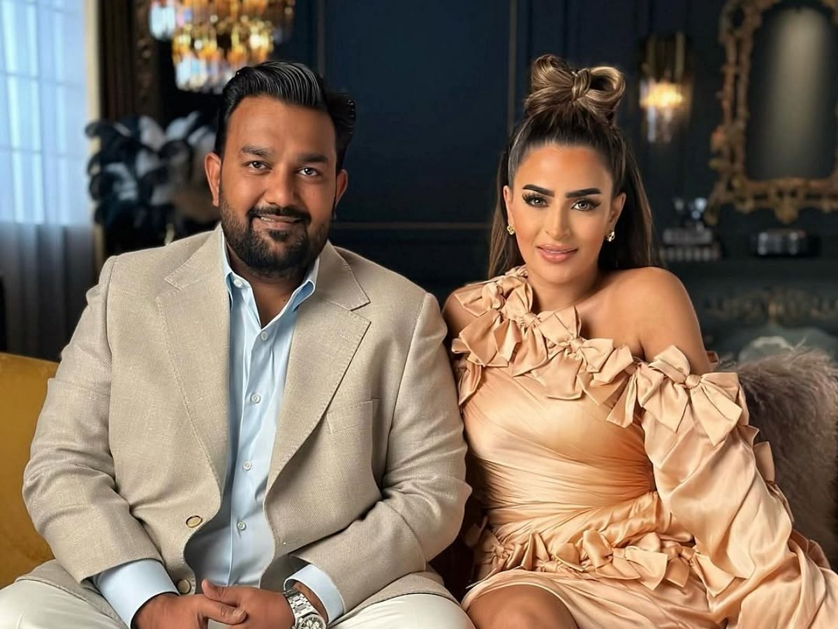 Fahad with his wife Safa (Image via Instagram/@safa_dubai)